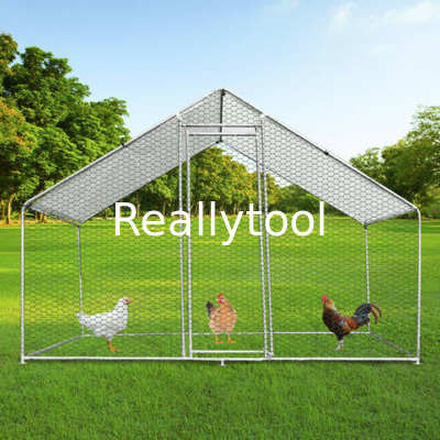 Easy Assembly 1mm Hot Galvanized Chicken Run Kennel