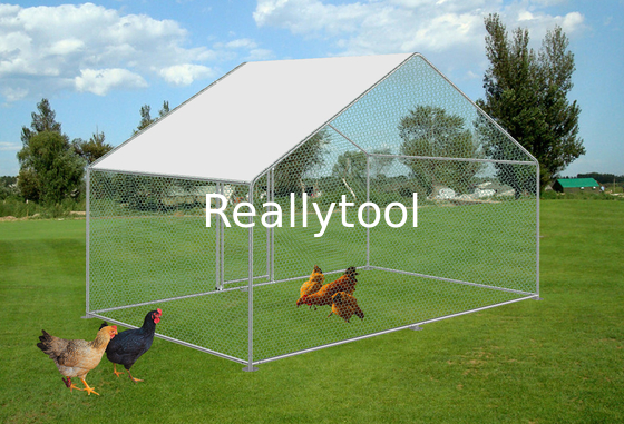 Easy Assembly 1mm Hot Galvanized Chicken Run Kennel