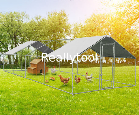 Weatherproof 3mx8mx2m Dog Crate Chicken Coop