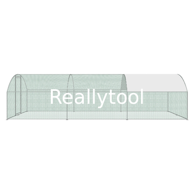 3m X 5.6m Round top Metal Chicken Run Walk In Coop For Poultry Hen Cage Pen Walk in Chicken Cage