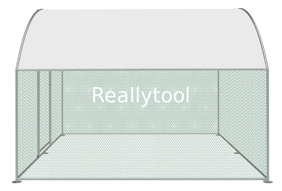 3m X 5.6m Round top Metal Chicken Run Walk In Coop For Poultry Hen Cage Pen Walk in Chicken Cage