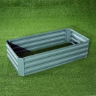 Rectangular L240cm Galvanized Garden Beds For Outdoor