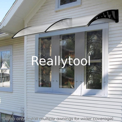 UV Resistance 80" Door Window Awning Canopy