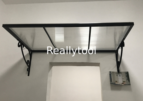 DIY Assembly 80x150cm Door Window Awning Canopy