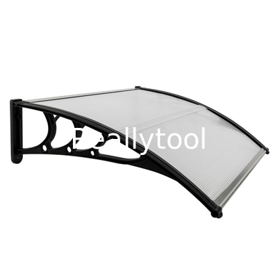 Mail Order Canopy Window Awning Canopy For Door And Window 80x100 cm Patio Cover Shelter With Black Support