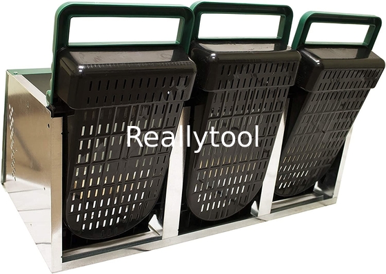 Laying nest Pro 3 nests Pro chicken nests in galvanized sheet metal Egg Box