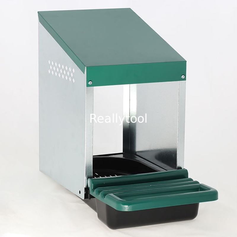 Laying Nesting Box Lifestyle Module 1 place Galvanized Steel with Plastic Egg Bottom Nest Box Green